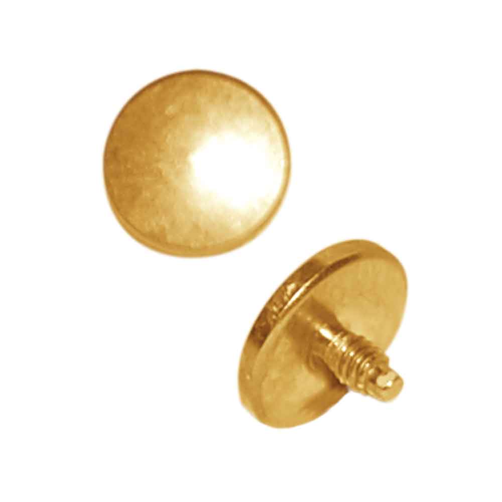 Gold Plated Dermal Disk