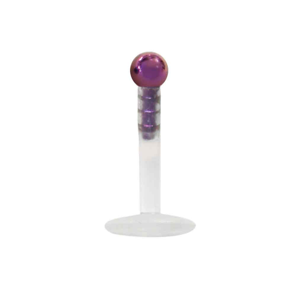 BioFlex Internal Labret w Anodized Ball