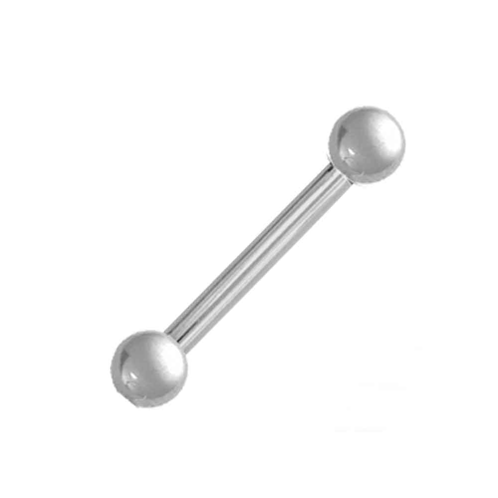 Straight Barbell Surgical Steel