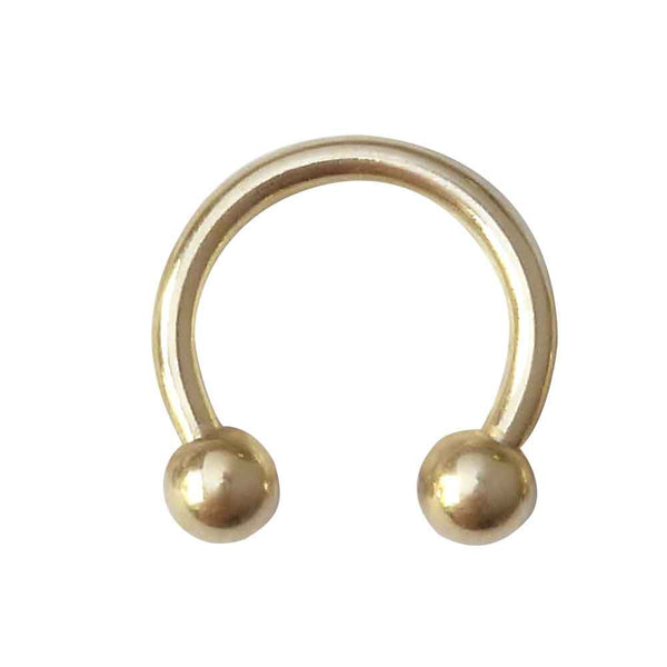 Circular hot sale barbell gold