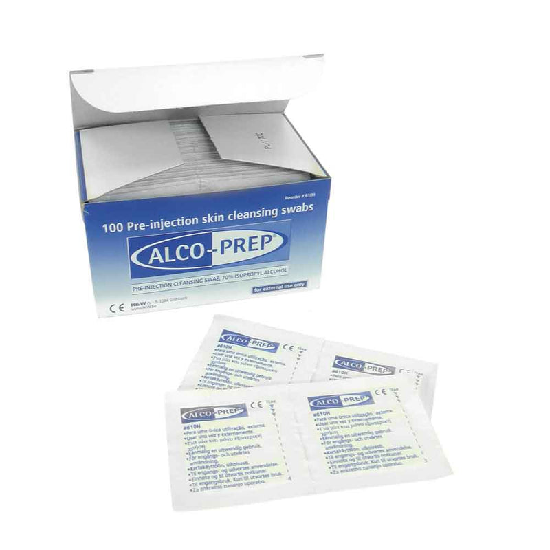 Alcohol Wipes Box of 200