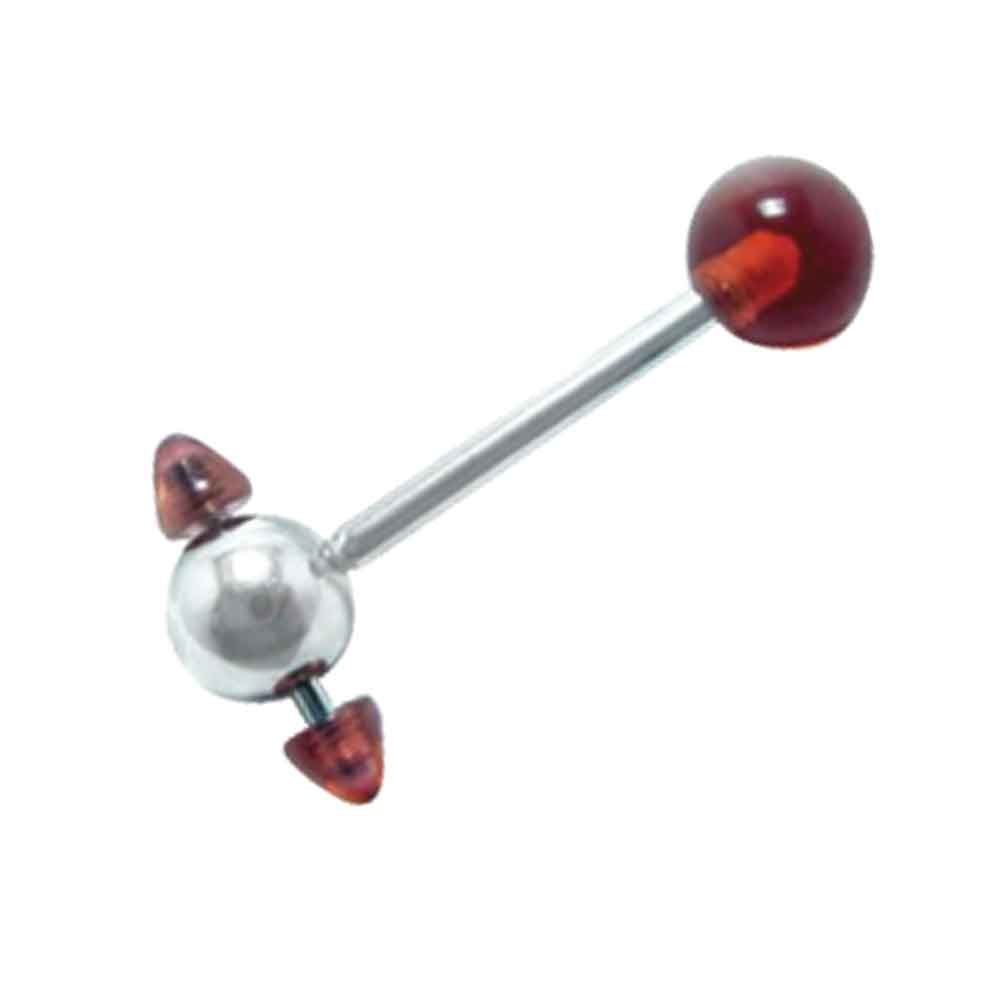 Barbell w UV Cone 1.6mm-16mm
