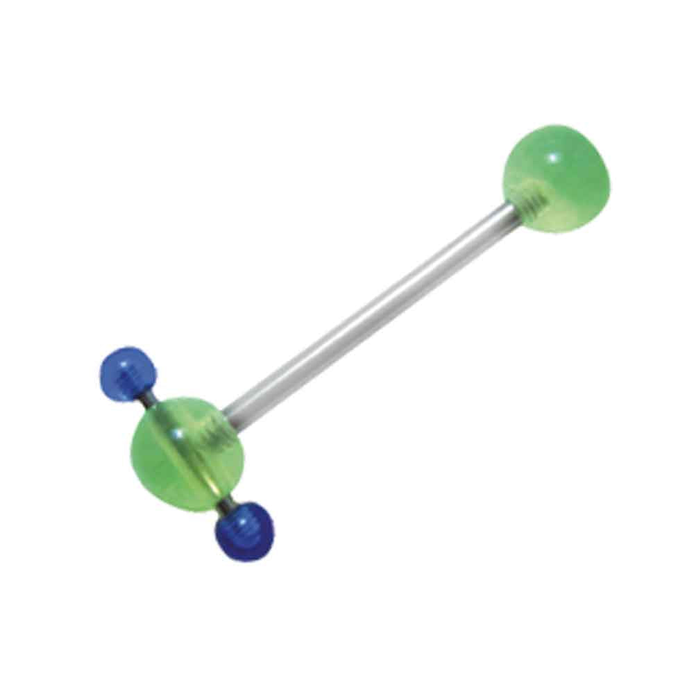 Barbell w UV Cone 1.6mm-16mm