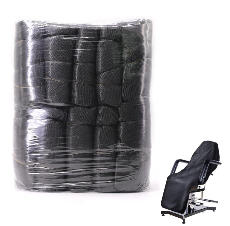 Black Bed And Chair Covers - Disposable