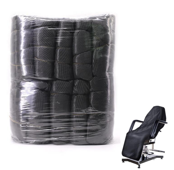 Black Bed And Chair Covers - Disposable