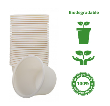 Biodegradable Rinse Cup 120ml 50pcs