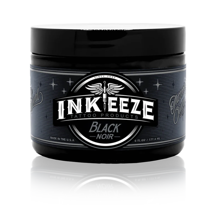 Ink Eeze Black Tattoo Ointment 6oz