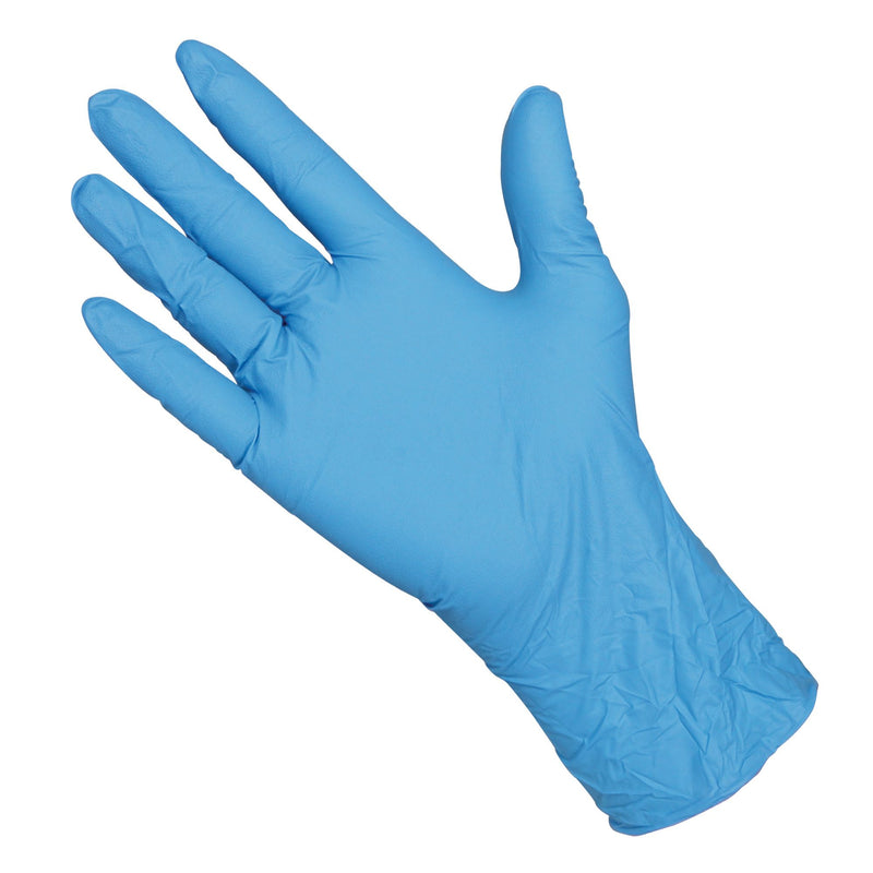 Blue Powder Free Nitrile Gloves - Medium