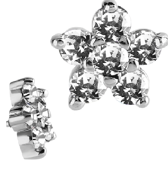 Jeweled Flower Attachment