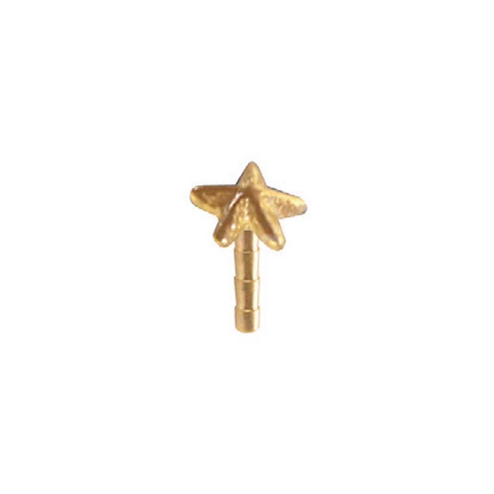 Gold 18ct 3mm Star Bioflex