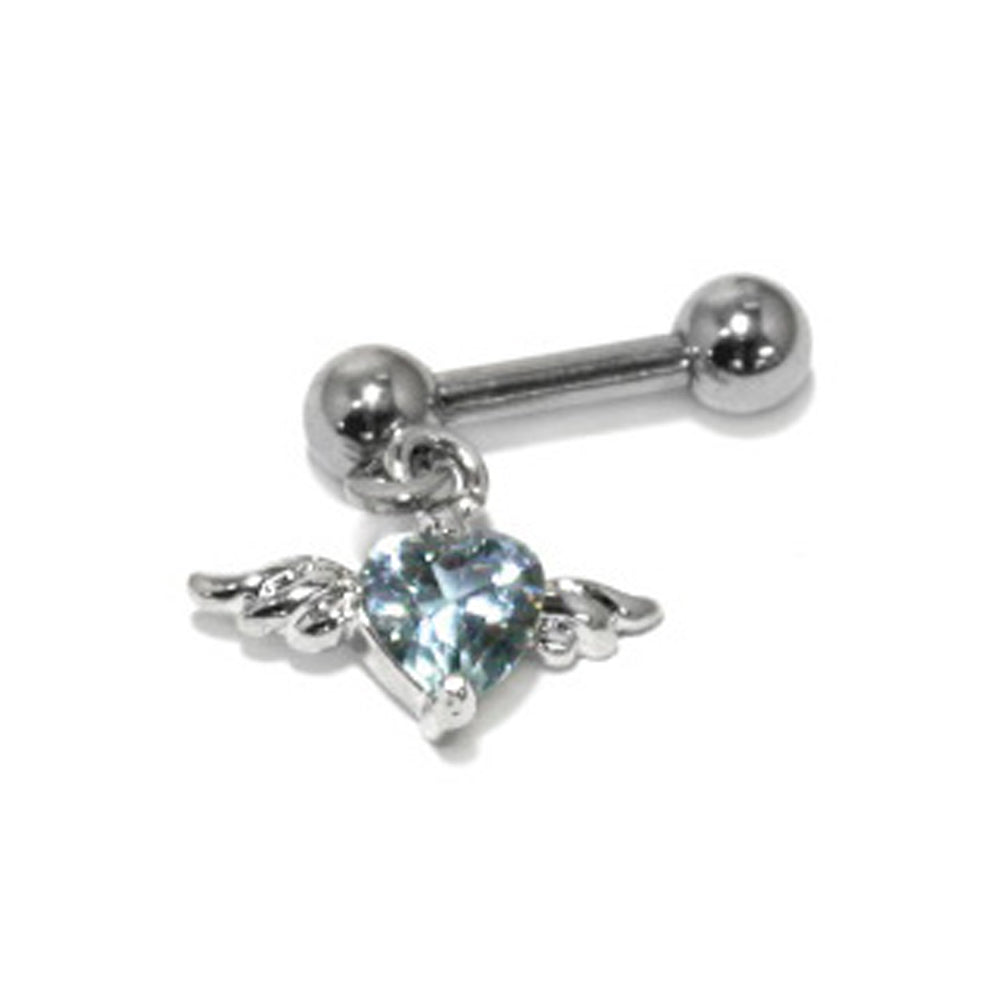 Helix Barbell 1.2 x 8mm Heart