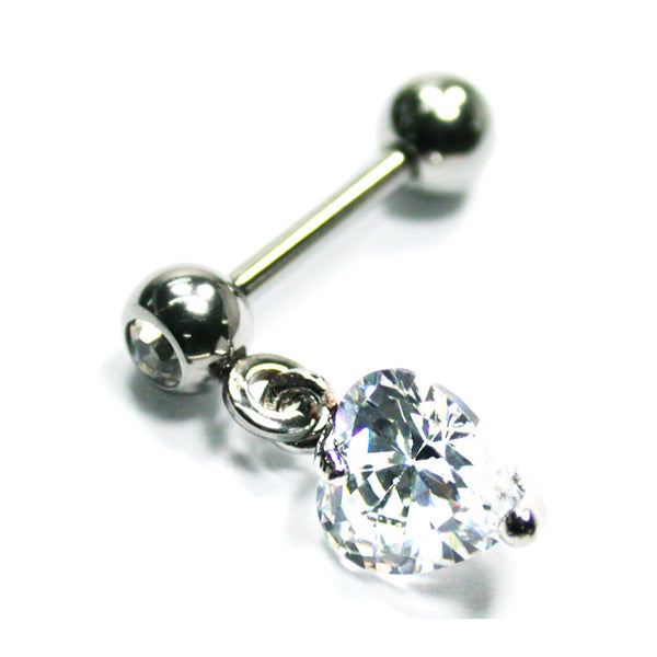 Helix Barbell 1.2 x 8mm Pear S