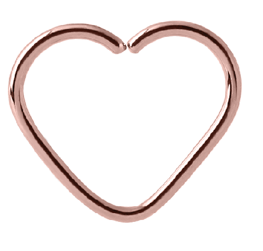 Heart Continuous Ring