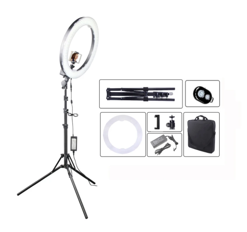 LED Circular Light With Stand And Kit