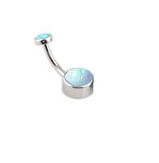 Internal Threaded Opal Navel