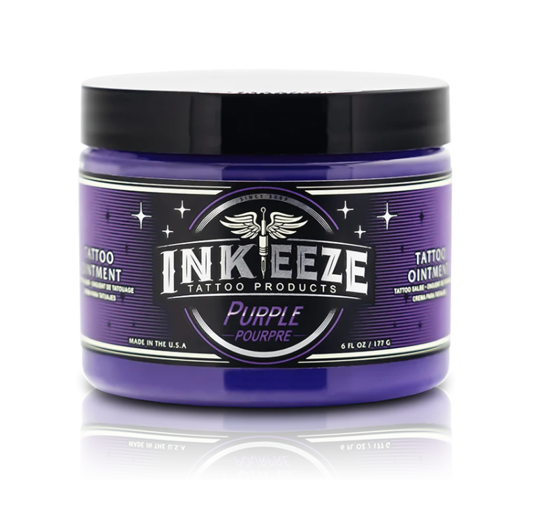 Ink Eeze Purple Tattoo Ointment 6oz