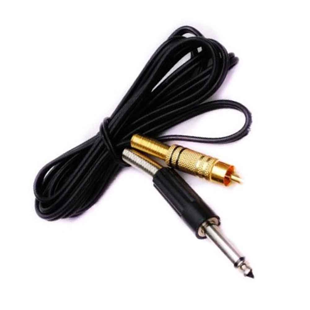 RCA Silicon Clip-Cord -  Black