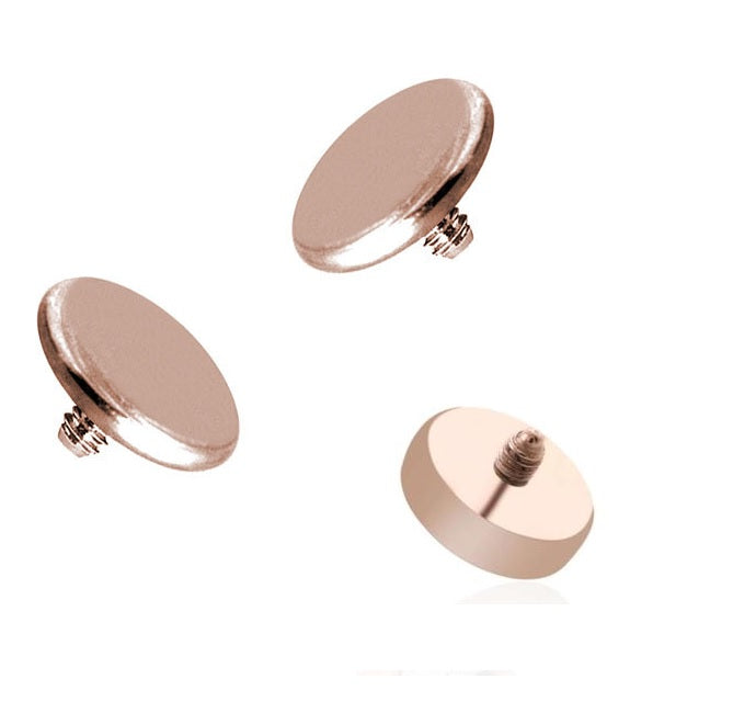 Rose Gold Dermal Disk