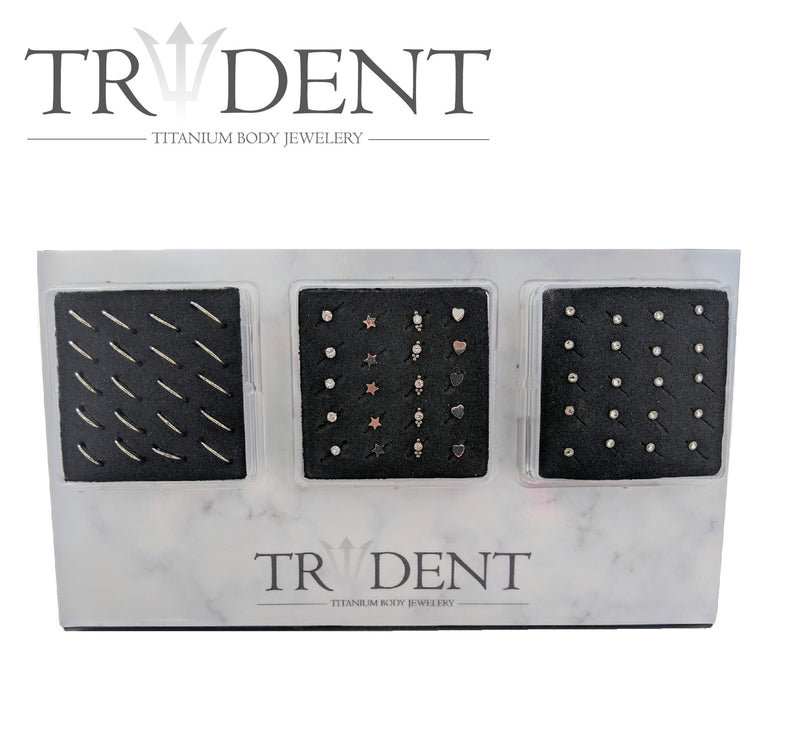 Trident Titanium Nose Display