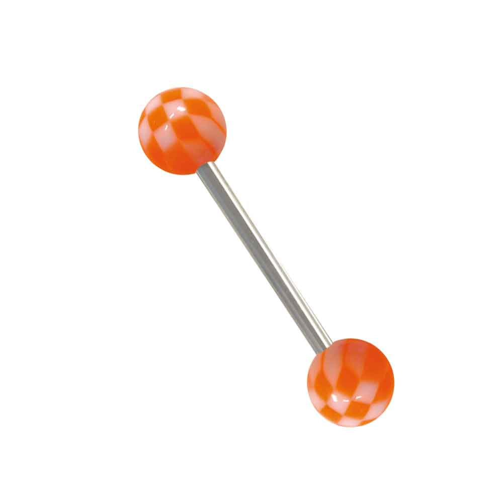 Barbell w UV checker ball