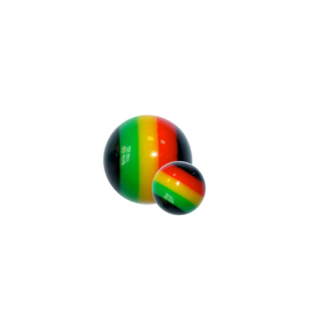 Ball Rasta Colors UV Ball Rasta – American Body Art Pty Ltd - Tattoo Supplies Online