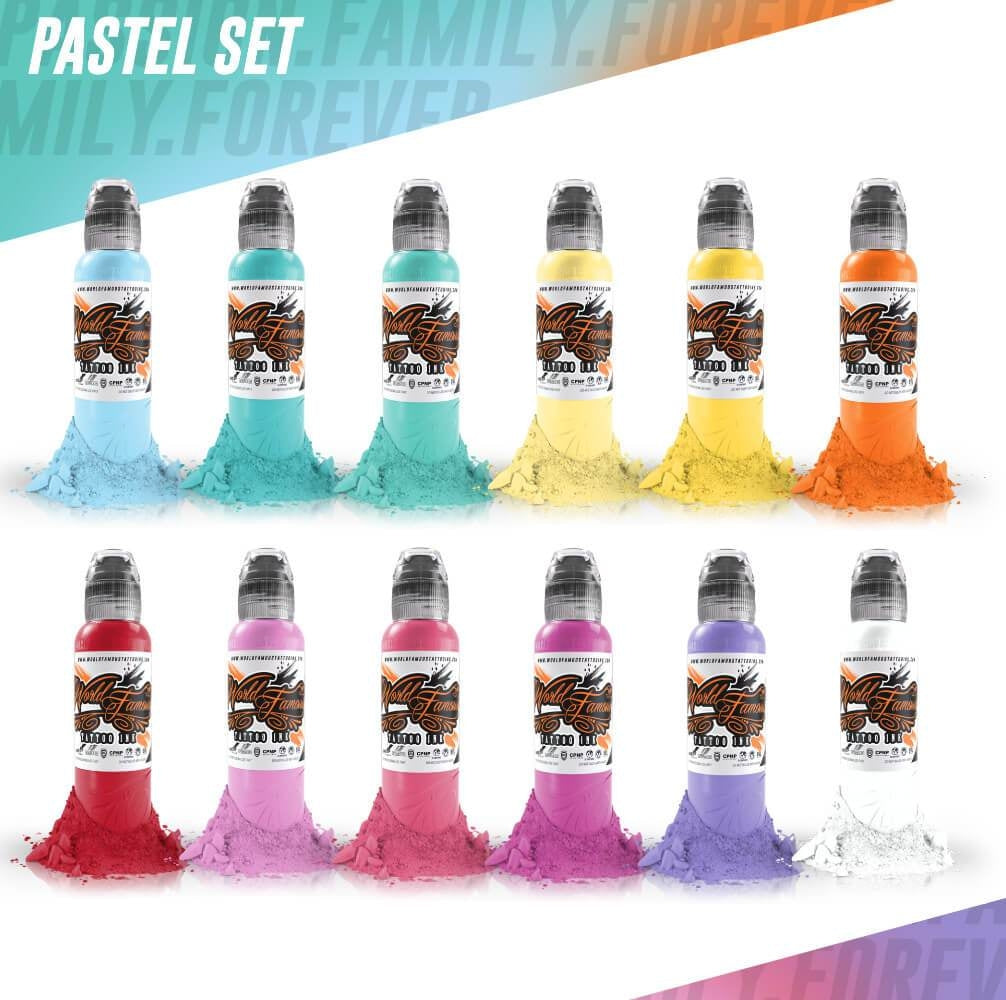 Pastel Color Set 12 1oz