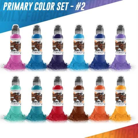 12 Color Primary Set #2 1oz
